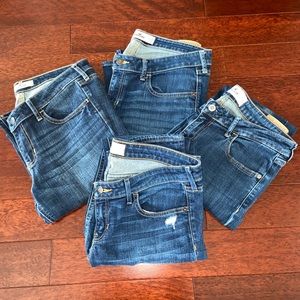 Four Pairs of Hollister Jeans! All Same Size!